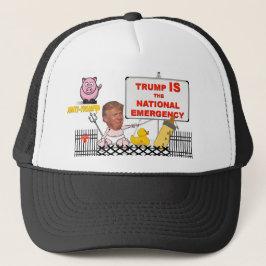 Casquette Trump IS l'urgence nationale / Anti Trump, Casquet