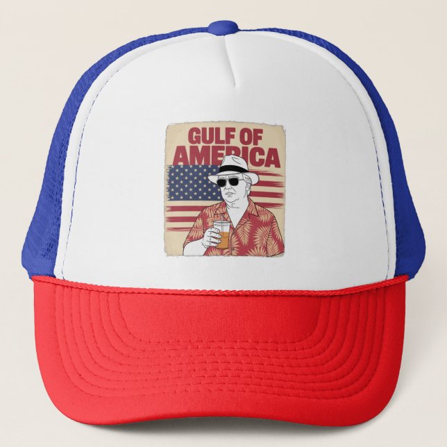 Casquette Trump, le président Trump de l'Amérique du Golfe d (Devant)