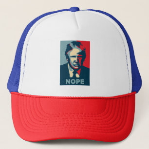 Casquette Trump Nope Trucker Chapeau