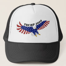 TRUMP USA Eagle Logo Stars Stripes