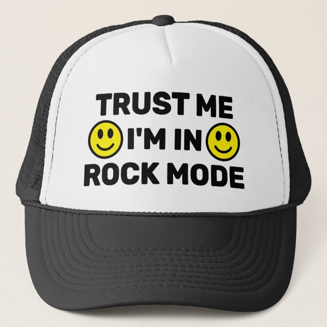 Casquette Trust Me - I'm In Rock Mode™ Trucker Hat (Devant)