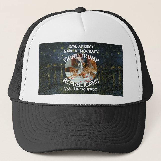 Casquette Tsar Rue menteur Trump Parti républicain USA Améri (Devant)