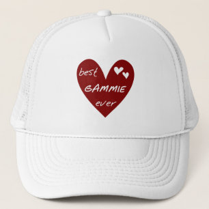 Casquette Tshirts et Cadeaux Meilleur Gammie Ever au Cœur Ro