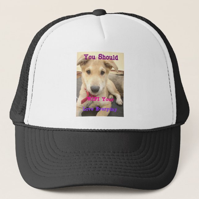 Casquette Tu Devrais WIFI Ton Amour Tous Les Jours (Devant)