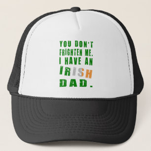Casquette Tu ne me fais pas peur, j'ai un père irlandais