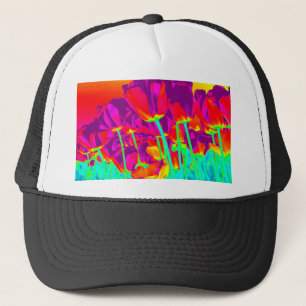 Casquette Tulipes