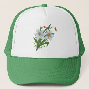 Casquette Tulipes et jonquilles Fleurs