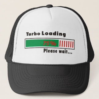 Casquette Turbo chargeant svp attendent