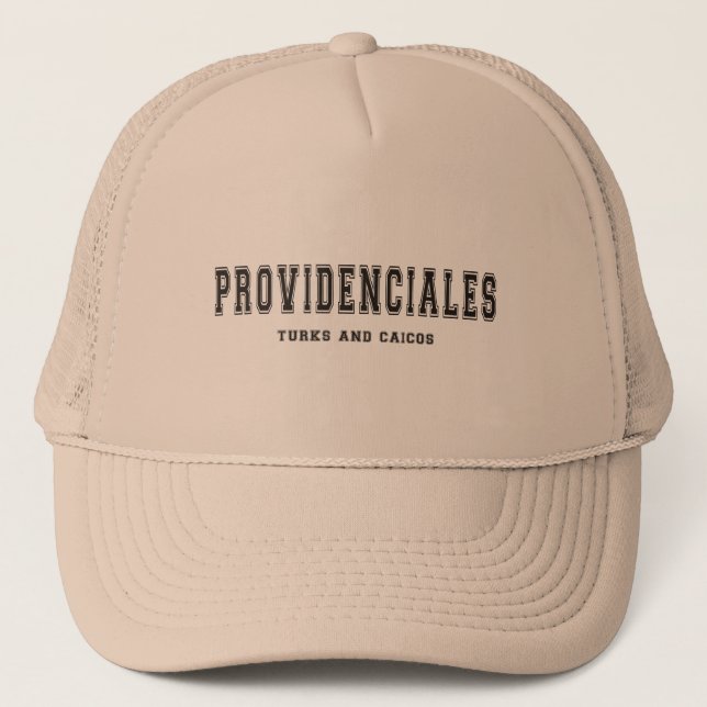 Casquette Turcs et la Caïques de Providenciales (Devant)