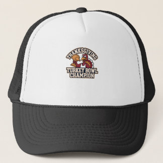 Casquette Turkey Bowl Champion Game Day Food Football Fun