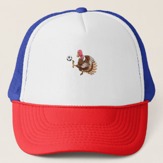 Casquette Turquie Football Thanksgiving Turquie Jouer Au Foo