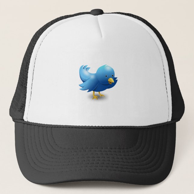 Casquette Twitter bird logo (Devant)