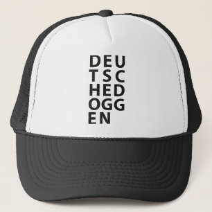 Casquette Typo : Dogue allemand