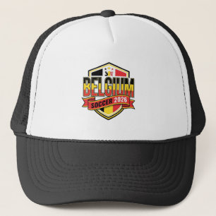 Casquette Typographie de pays gras de football 2026 de Belgi
