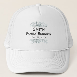 CASQUETTE TYPOGRAPHIE SIMPLE FAMILLE PERSONNALISÉE RÉUNION F