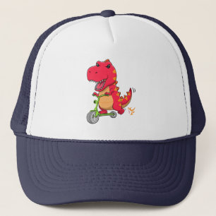 Casquette Tyrannosaurus rex T-rex Dinosaur équitation Un Sco