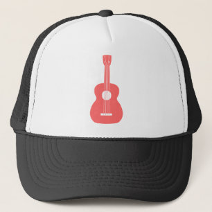 Casquette Ukulele - Rose tropical