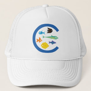 Casquette Un bon nombre de poissons dans le "C "