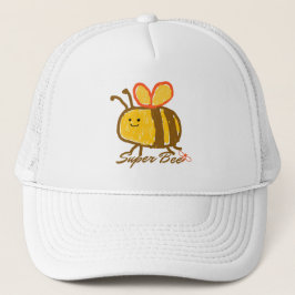 Casquette Un chapeau de camionneur abeille super