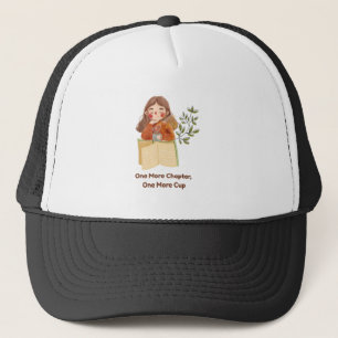 Casquette Un chapitre de plus, une tasse de plus Amoureux