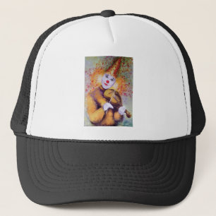 Casquette Un clown doux jouant du violon