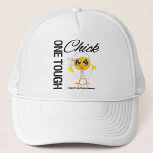 Casquette Un guerrier dur de cancer de poumon de poussin