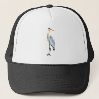 Casquette Un héron debout