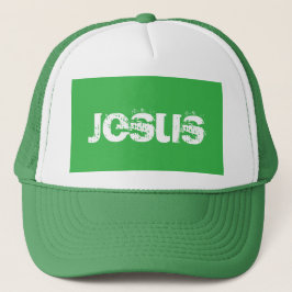 Casquette Un Jésus vert
