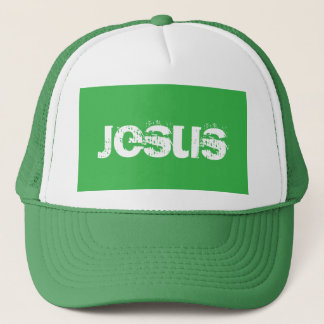 Casquette Un Jésus vert