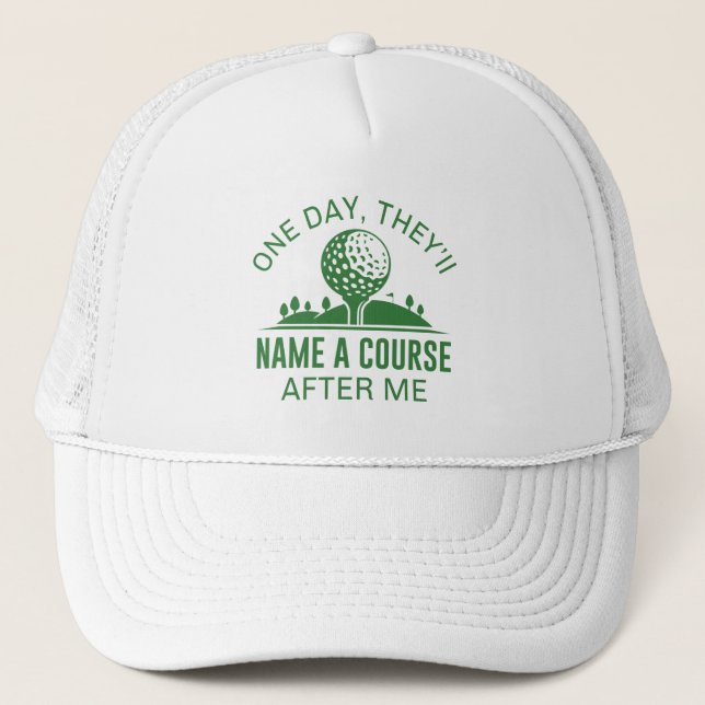 Casquette Un Jour, Ils Nommeront Un Cours Après Moi (Devant)