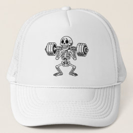 Casquette Un mignon squelette qui s'active