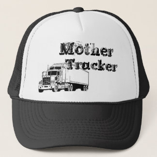 Casquette Un vrai camionneur de mère