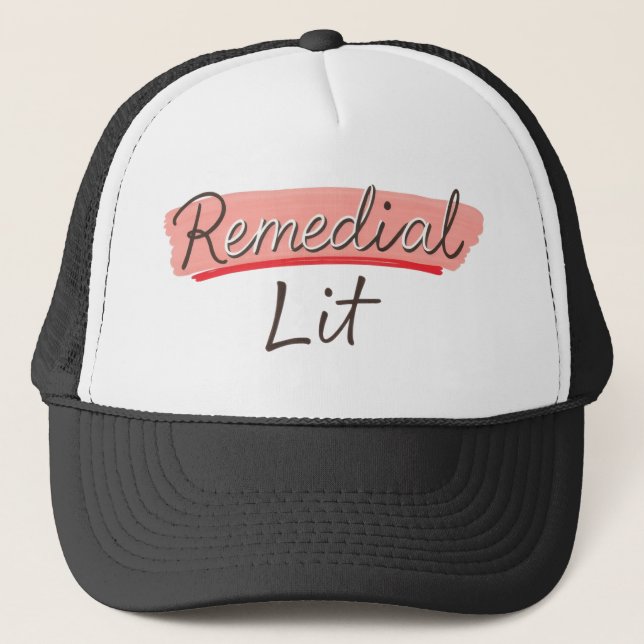 Casquette Underscored Remedial Lit Baseball Hat (Devant)