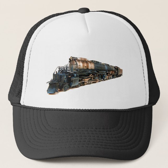 Casquette Une grande locomotive à vapeur de garçon (Devant)