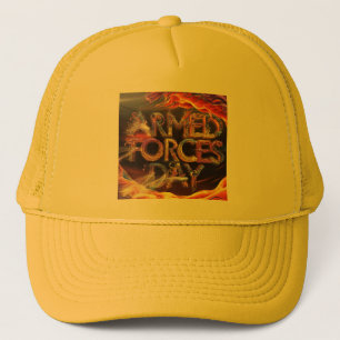 Casquette Une " journée des forces armées " vibrante casquet