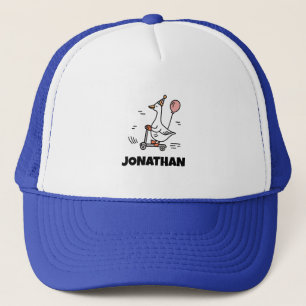Casquette Une oie sotte sur le T-shirt Loose Funny