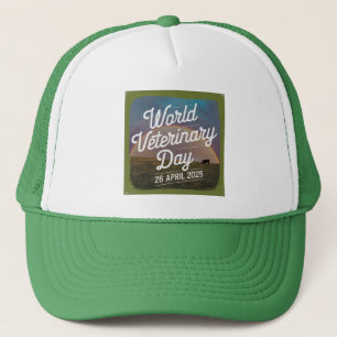 Casquette Une typographie vintage World Vétérinaire Casquett