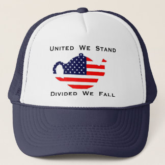 Casquette Uni nous nous tenons nous avons divisés tombons