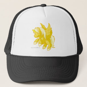 Casquette Uni or