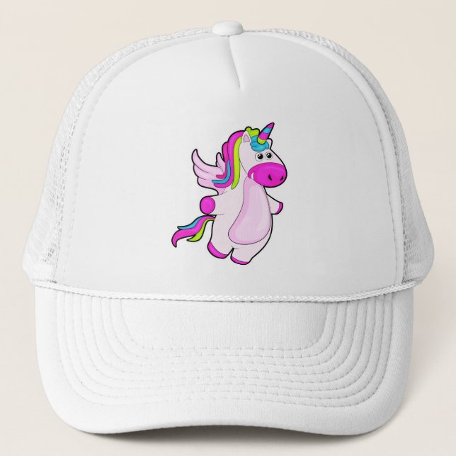 Casquette Unicorne au vol (Devant)