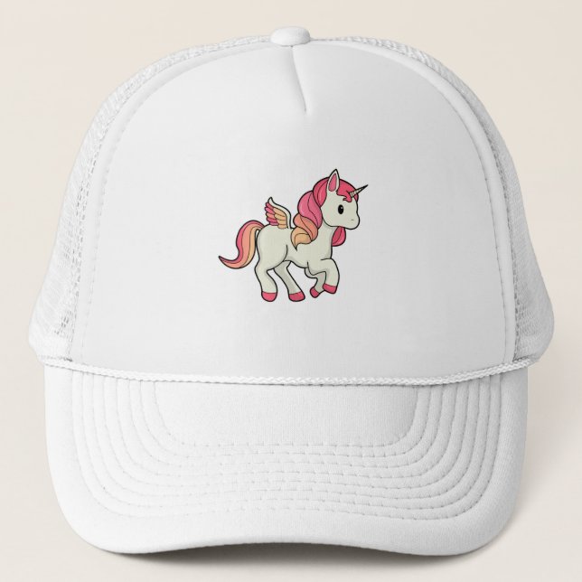 Casquette Unicorne avec ailes (Devant)
