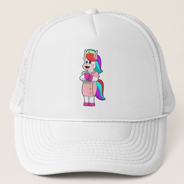 Casquette Unicorne comme infirmière (Devant)