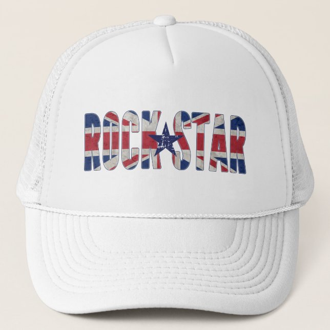 casquette Union Jack Rock Star (Devant)