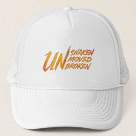 Casquette UNshaken. UNmoved. UNbroken – Unbreakable Mindset 