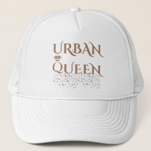 CASQUETTE URBAN GEM GREY ORANGE NYLON MOUSSE POUR FEMMES