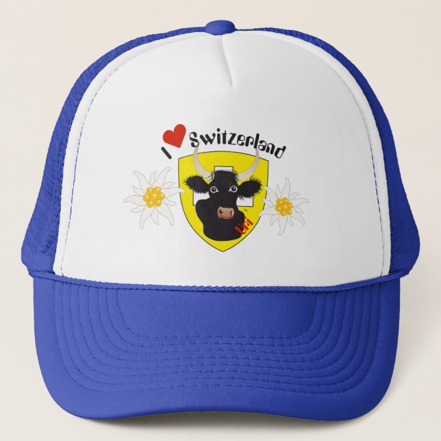 Casquette Uri - Suisse - Suisse - Svizzera - Svizra - Casque (Devant)