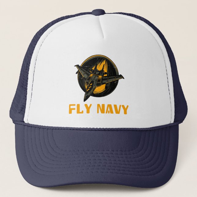 Casquette US Fly Navy (Devant)