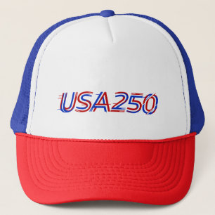 Casquette USA 250e anniversaire 1776-2026 Patriotique Améric