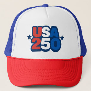 Casquette USA 250e anniversaire 1776-2026 Patriotique Améric