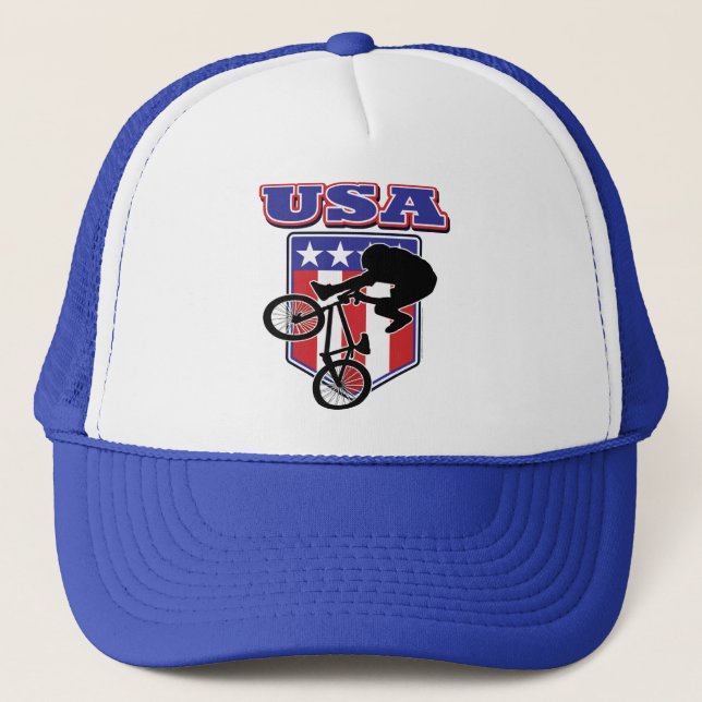 Casquette USA BMX Biker (Devant)